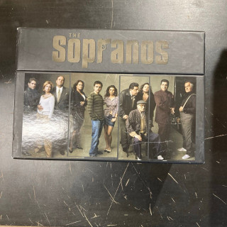 Sopranos - koko sarja 28DVD (VG+/VG+) -tv-sarja-